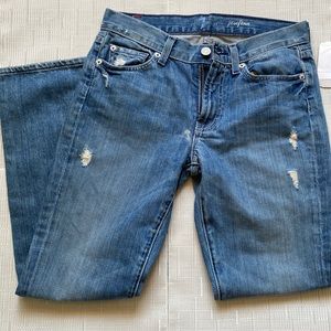 7 for all man kind jeans, never worn, original price tags, size 14 in girls.